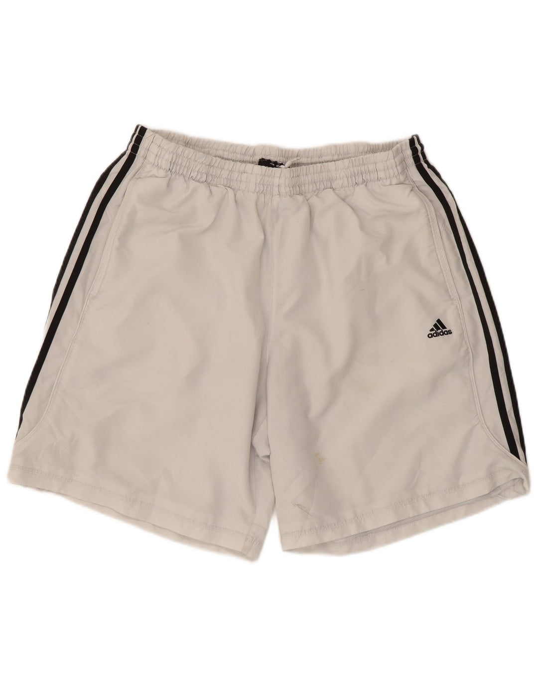 Adidas Pantalones cortos deportivos para hombre XL Blanco Poliéster