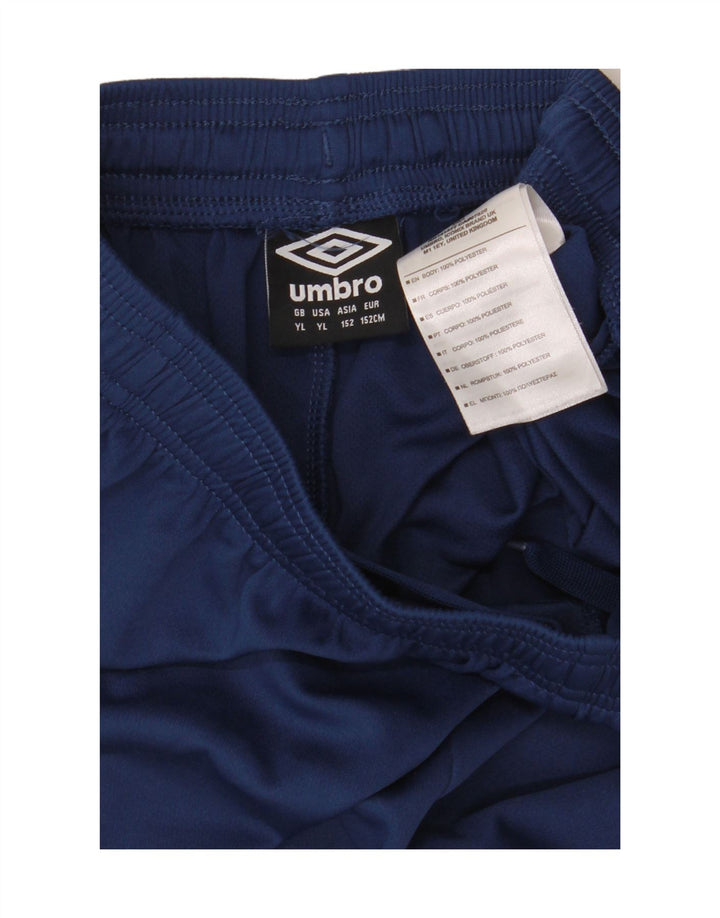 UMBRO Pantalones cortos deportivos para niño 11-12 años Grande Azul marino Poliéster