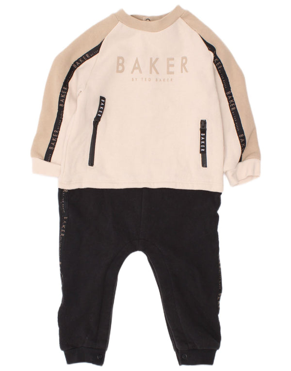 Ted Baker Mono gráfico para bebé niño 12-18 meses Bloque de color multicolor