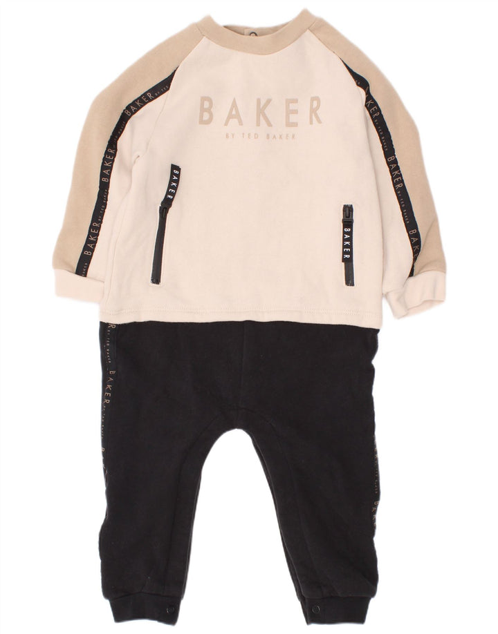 Ted Baker Mono gráfico para bebé niño 12-18 meses Bloque de color multicolor