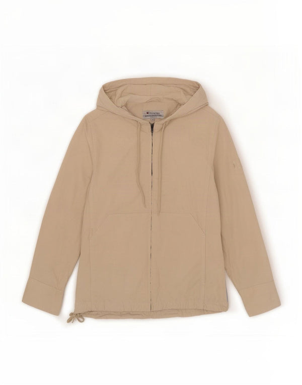 Champion Chaqueta de Chándal con Capucha y Ajuste Relajado para Mujer UK 10 Small Beige