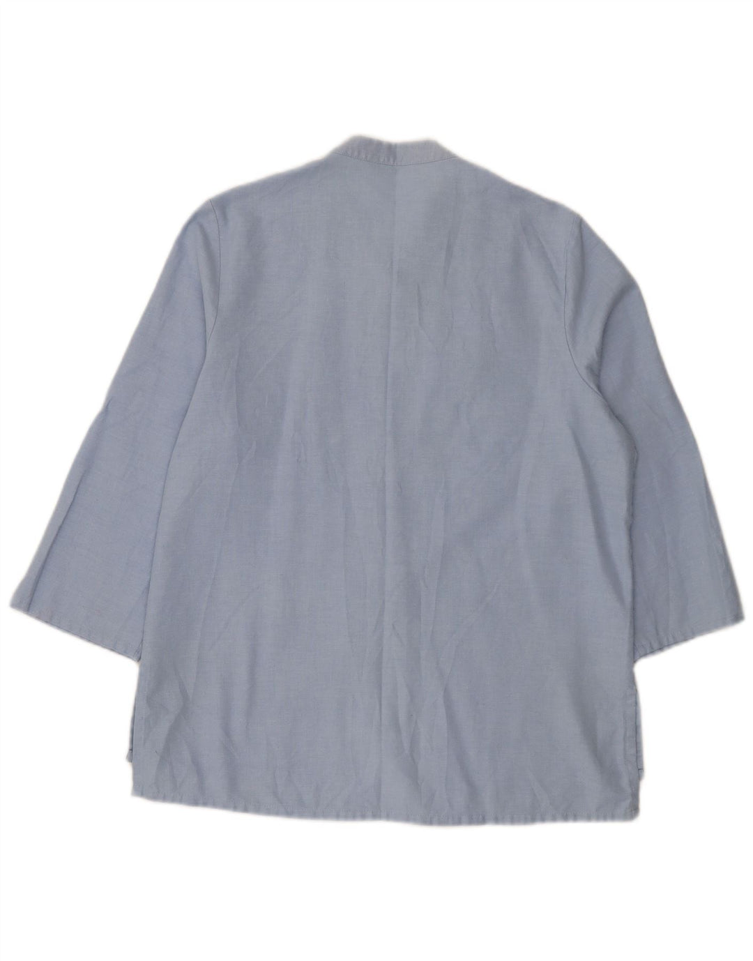 Marks & Spencer Blusa de manga 3/4 para mujer UK 40 Poliéster azul medio