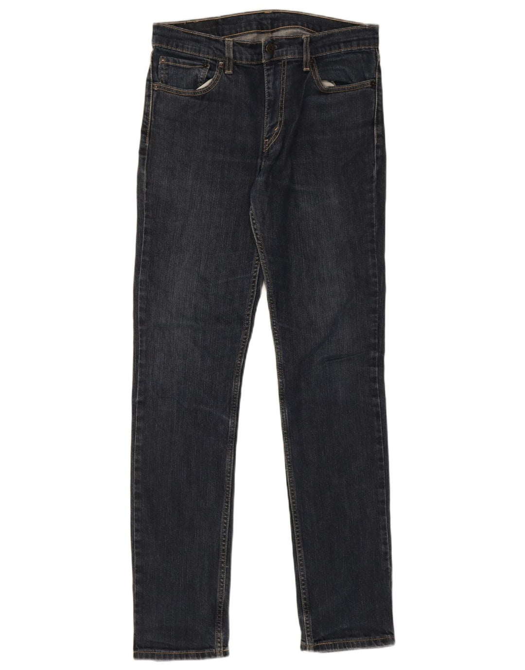Levi's Hombre 511 Slim Jeans W32 L34 Algodón Azul Marino