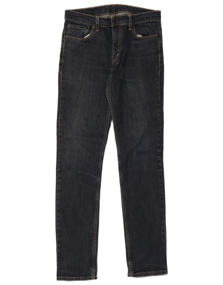 Levi's Hombre 511 Slim Jeans W32 L34 Algodón Azul Marino