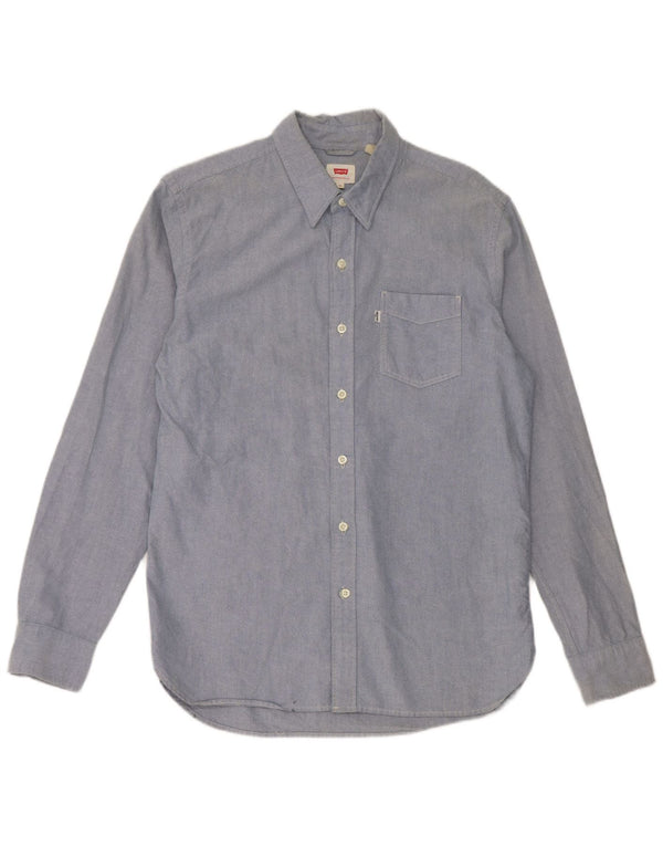 Camisa Levi's Hombre Algodón Azul Medio