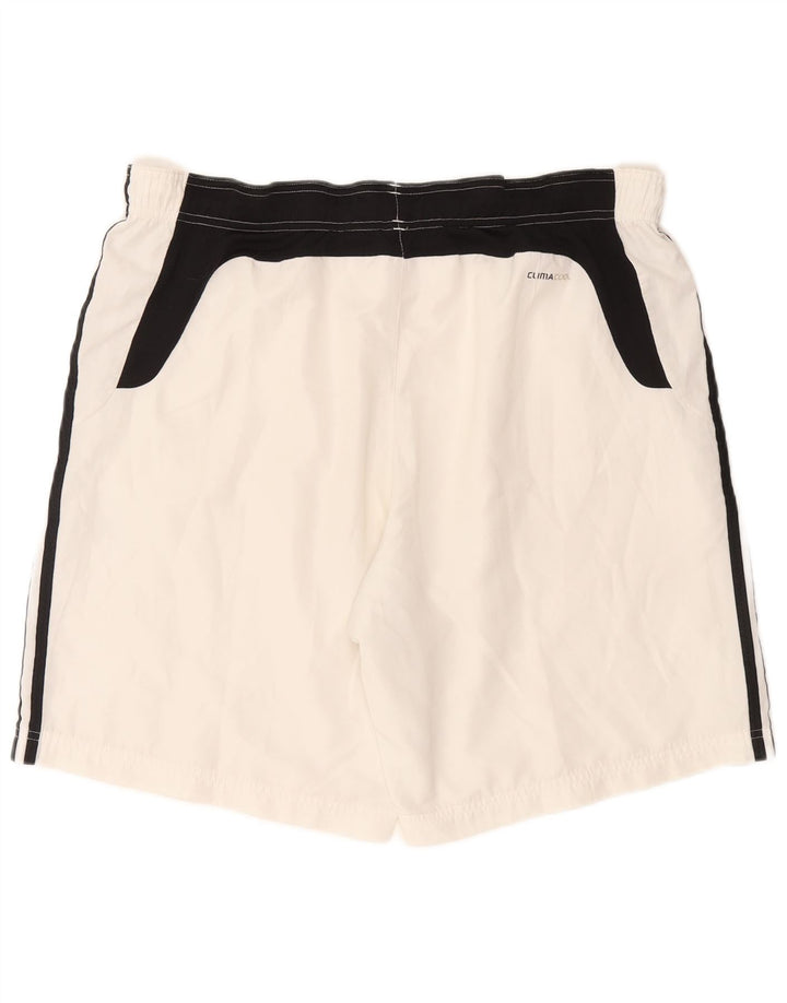 Adidas Hombre Climacool Bañador Corto Grande Blanco Colorblock Poliéster