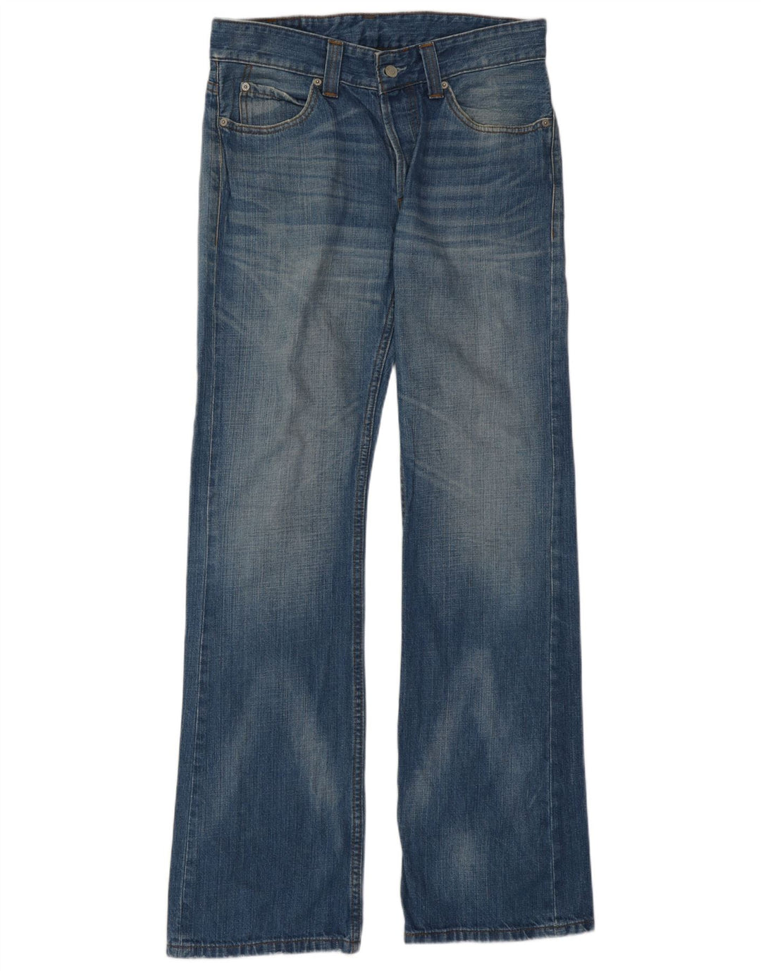 Levi's Hombre 514 Vaqueros Bootcut W32 L34 Algodón Azul