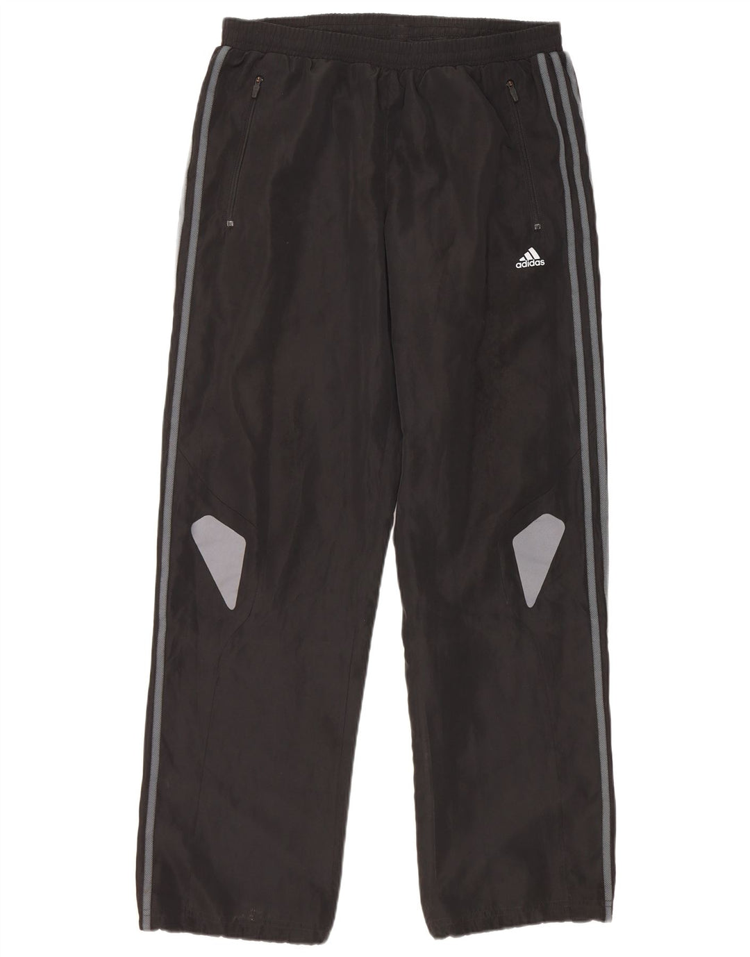 Adidas Hombre Climacool Pantalones De Chándal Mediano Negro Colorblock Poliéster