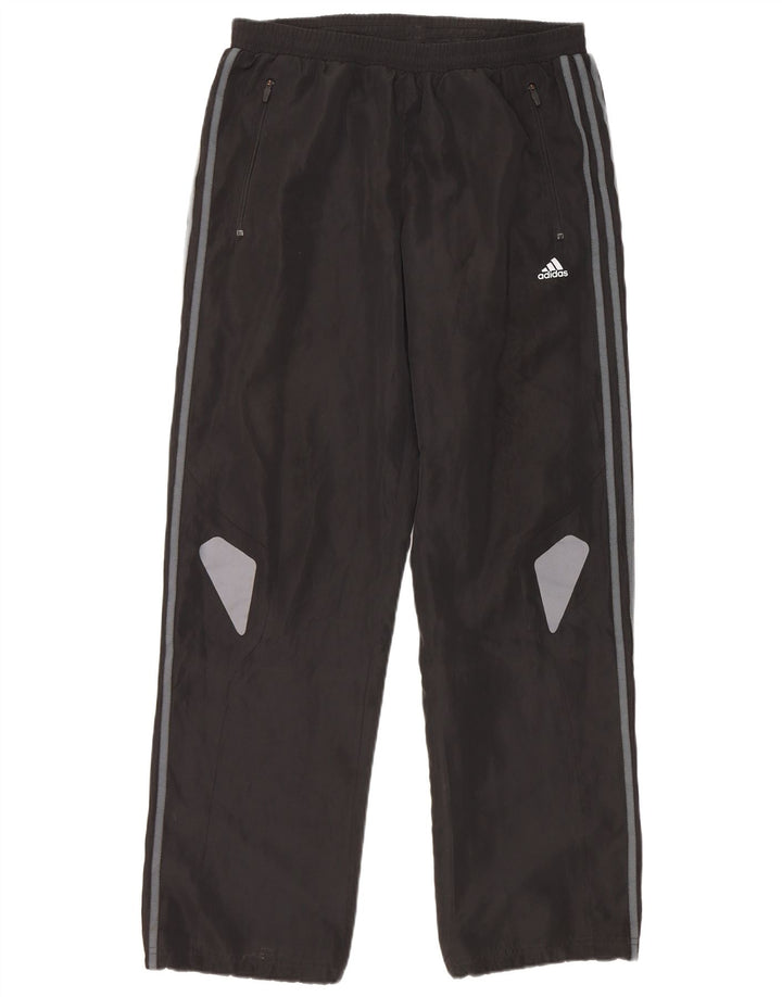 Adidas Hombre Climacool Pantalones De Chándal Mediano Negro Colorblock Poliéster