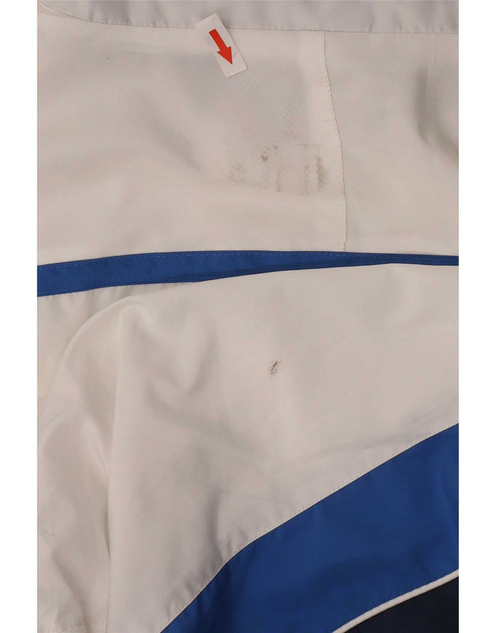 Asics - Chaqueta de chándal para hombre, talla 2XL, color blanco, poliéster