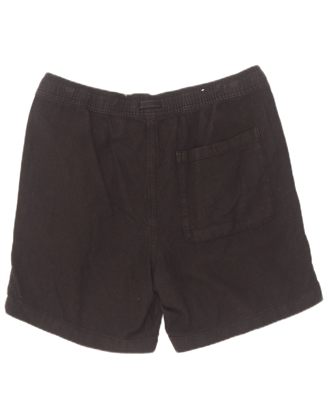 Zara Hombre Shorts Deportivos Medianos Algodón Negro