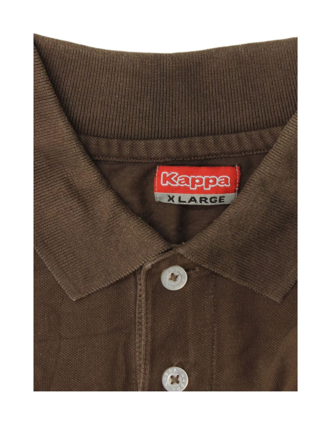 Kappa Polo Hombre XL Marrón