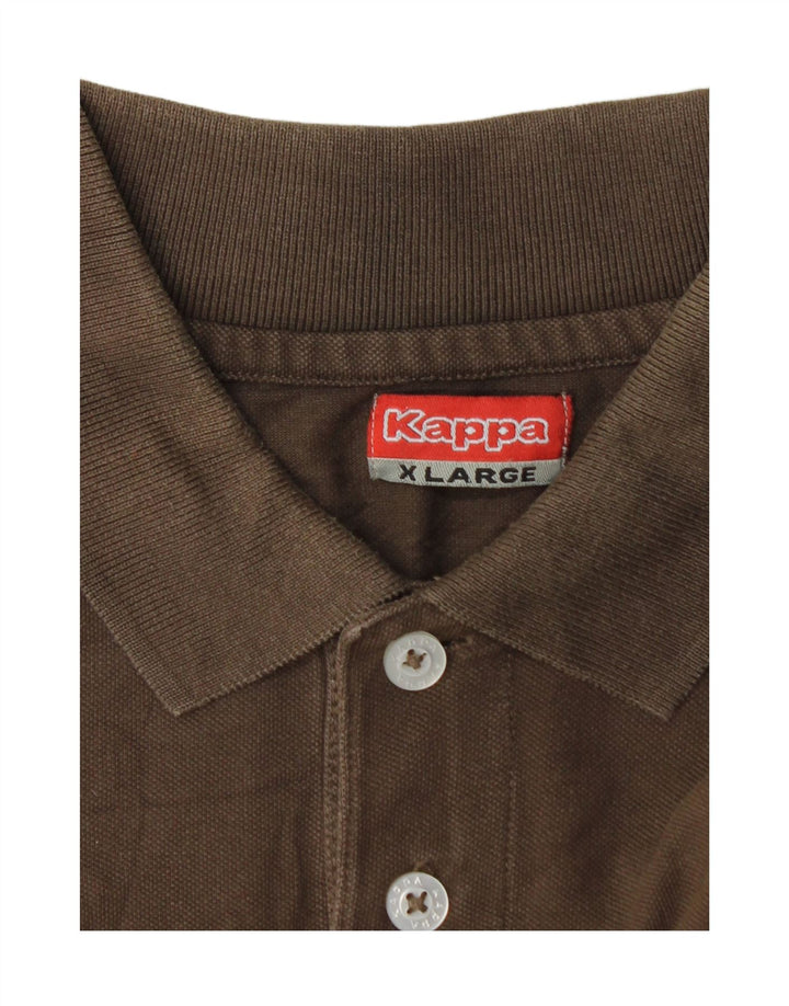 Kappa Polo Hombre XL Marrón