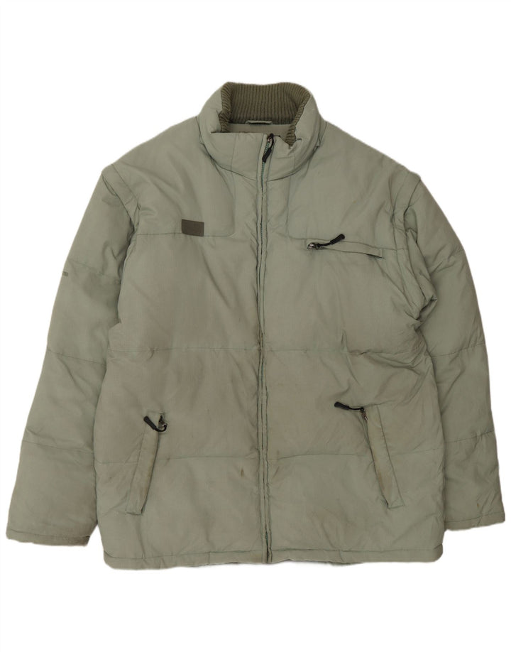 The North Face Chaqueta acolchada para hombre UK 44 2XL Verde Poliamida