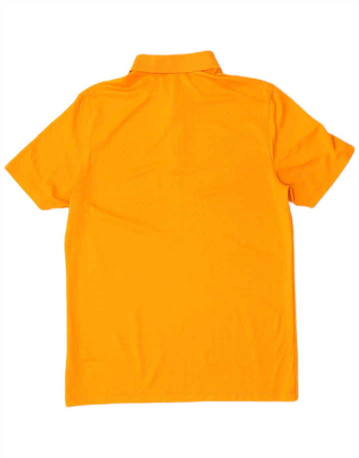 Nike Polo Dri Fit Standard Fit para hombre Poliéster con manchas naranja medio