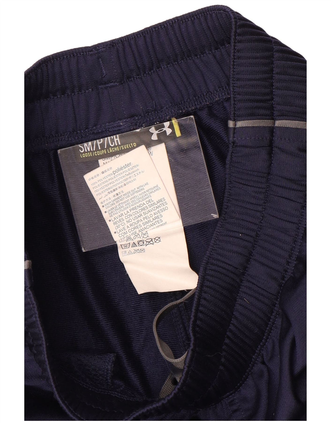 Under Armour Pantalones de chándal para hombre Joggers Small Azul marino Poliéster