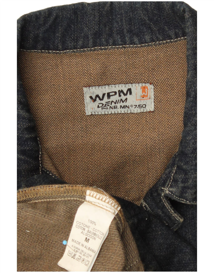 WPM Chaqueta vaquera para hombre UK 38 Algodón azul medio