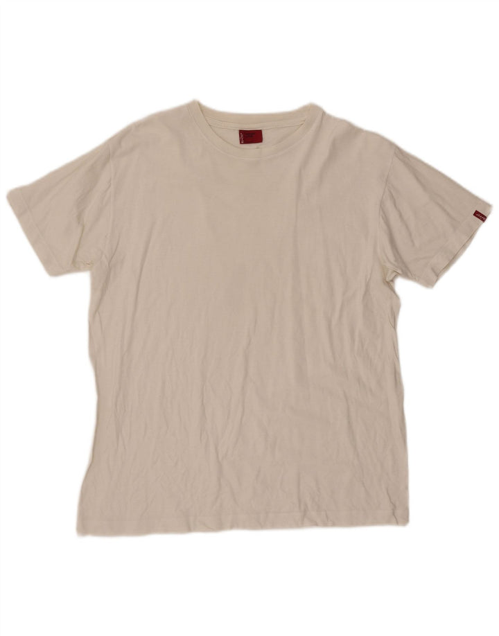 LEVI'S Hombre Camiseta Top Medium Blanco