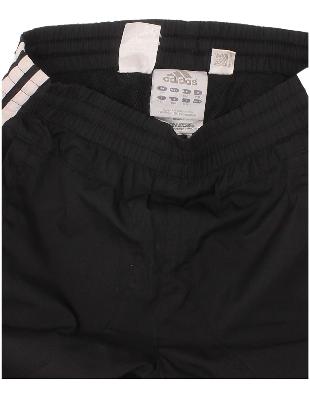 Adidas Bermudas para niño, pantalones cortos deportivos, 9-10 años, negro, poliéster