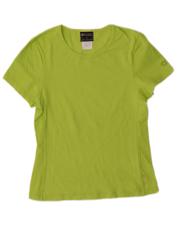 Champion Camiseta para mujer Top UK 44 Grande Poliéster verde