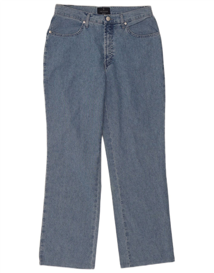 Vaqueros Trussardi Mujer Rectos W32 L30 Azul Algodón