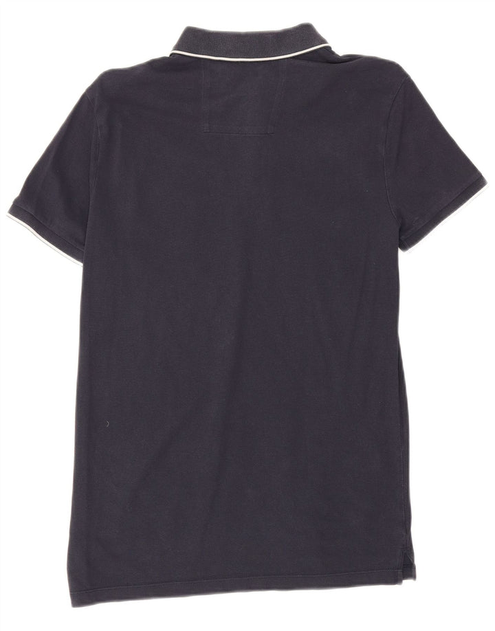 Polo Calvin Klein para hombre pequeño algodón azul marino