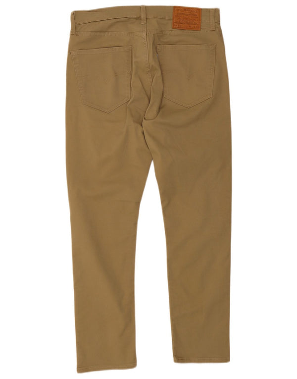 Levi's Mens 512 Slim Tapered Casual Pantalones W32 L30 Algodón Beige