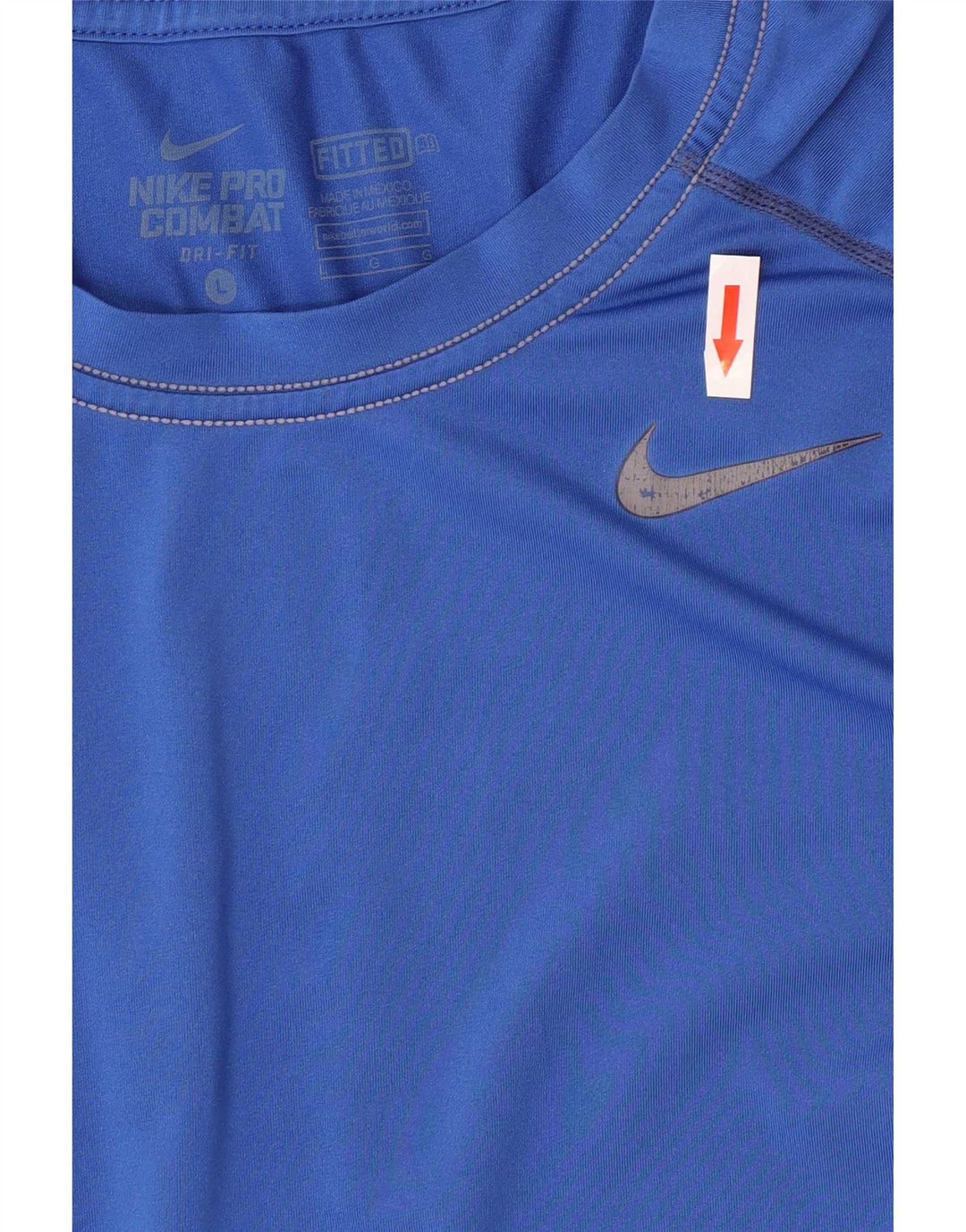 Nike - Camiseta Dri Fit para hombre, talla grande, poliéster azul