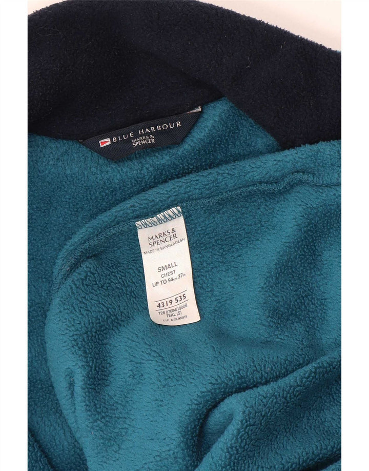 Marks & Spencer Chaqueta polar azul Harbor para hombre UK 36 Small Poliéster