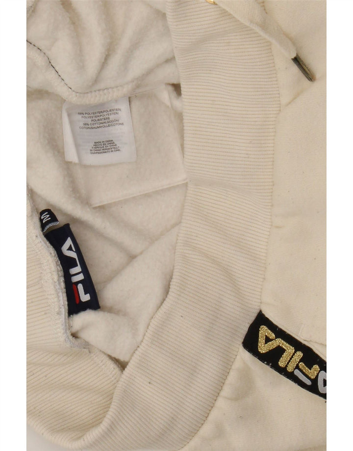 Fila Pantalones de chándal gráficos para mujer Joggers UK 44 Poliéster beige medio