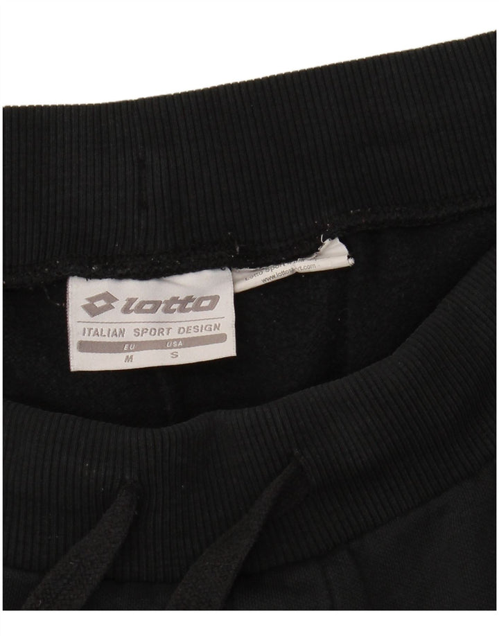 LOTTO Hombre Pantalones De Chándal Gráfico Joggers Medium Black