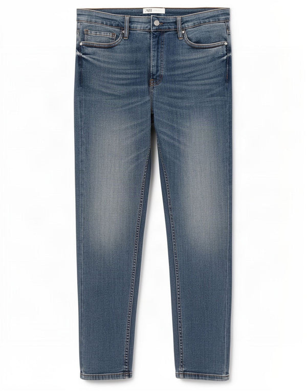 Zara Mens Slim Jeans EU 42 Grande W32 L32 Algodón Azul