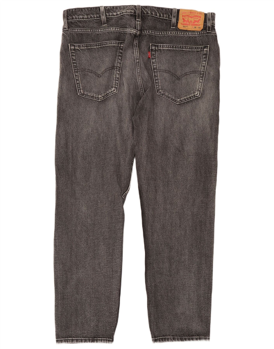 Levi's Vaqueros cónicos 502 para hombre W38 L32 Algodón gris