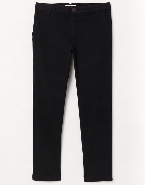 Trussardi Pantalón Chino Slim para Mujer EU 44 XL W34 L28 Azul Marino Algodón