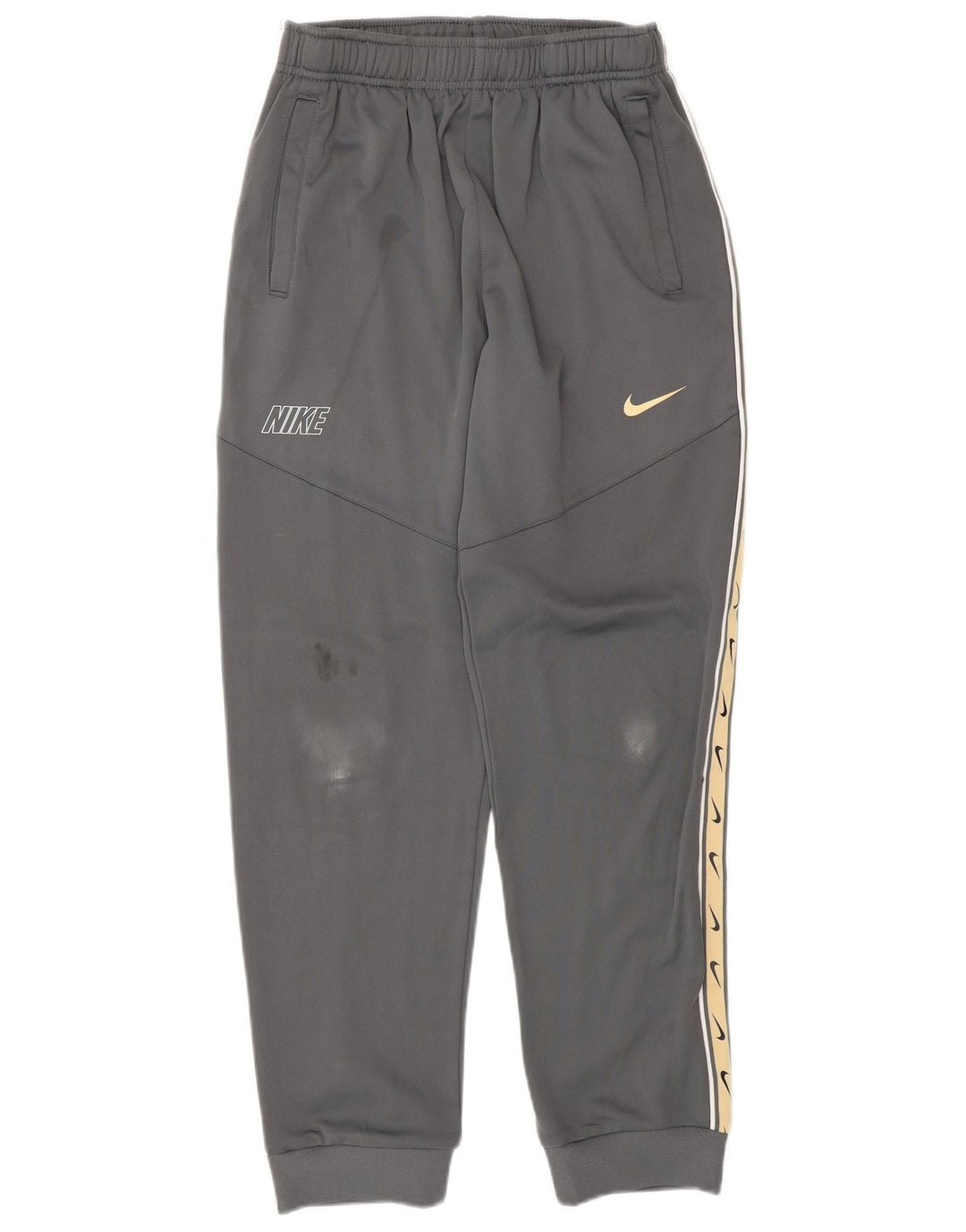 NIKE Niños Dri Fit Graphic Chándal Pantalones Joggers 13-14 años XL Gris