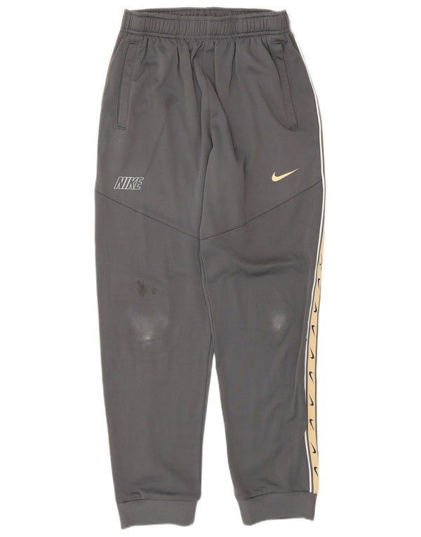 NIKE Niños Dri Fit Graphic Chándal Pantalones Joggers 13-14 años XL Gris