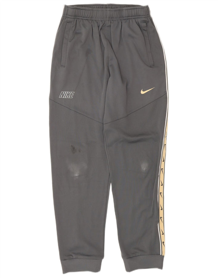 NIKE Niños Dri Fit Graphic Chándal Pantalones Joggers 13-14 años XL Gris