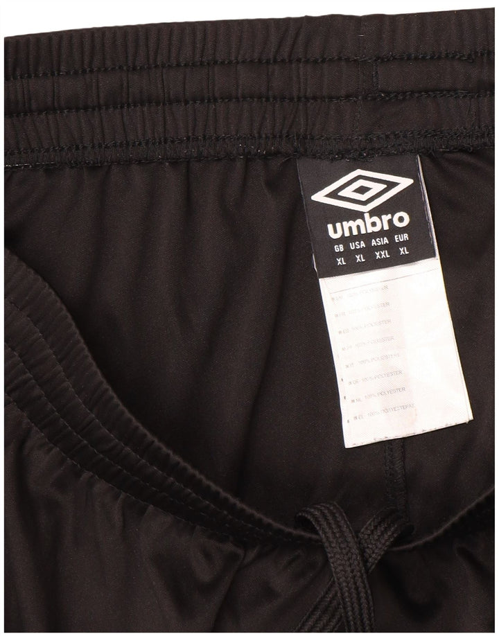 Pantalones cortos deportivos Umbro Hombre XL Poliéster negro