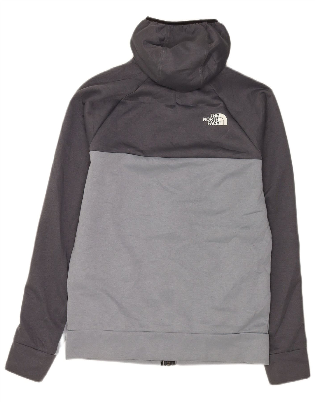 THE NORTH FACE Sudadera con capucha y cremallera para hombre Small Gris Colorblock Poliéster