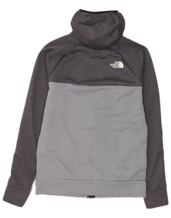 THE NORTH FACE Sudadera con capucha y cremallera para hombre Small Gris Colorblock Poliéster