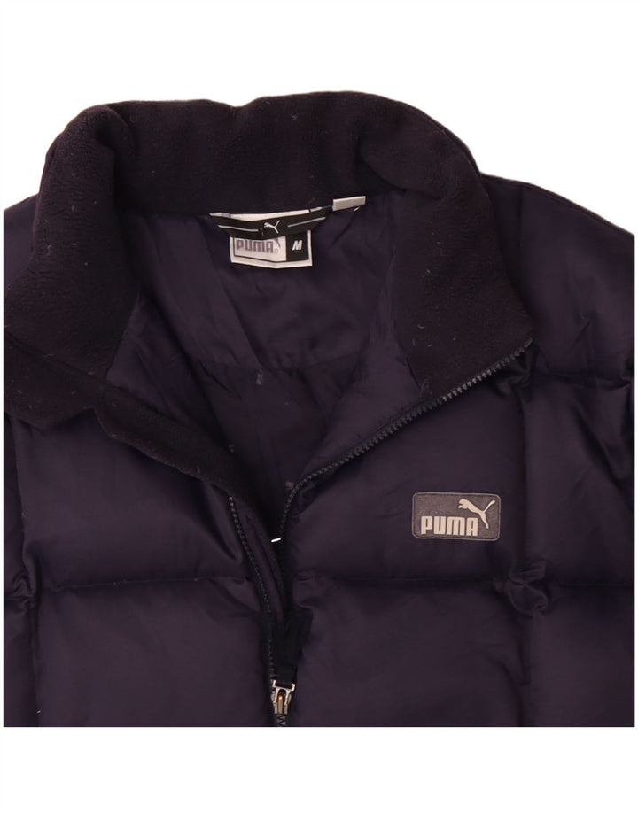 Puma Chaqueta acolchada para hombre UK 38 Medium Azul marino Poliéster