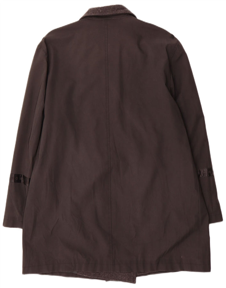 Richmond Gabardina de doble botonadura para mujer IT 46 Polivinilo negro grande
