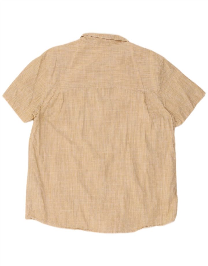 Camisa de manga corta para hombre Mountain Warehouse 2XL Poliéster beige