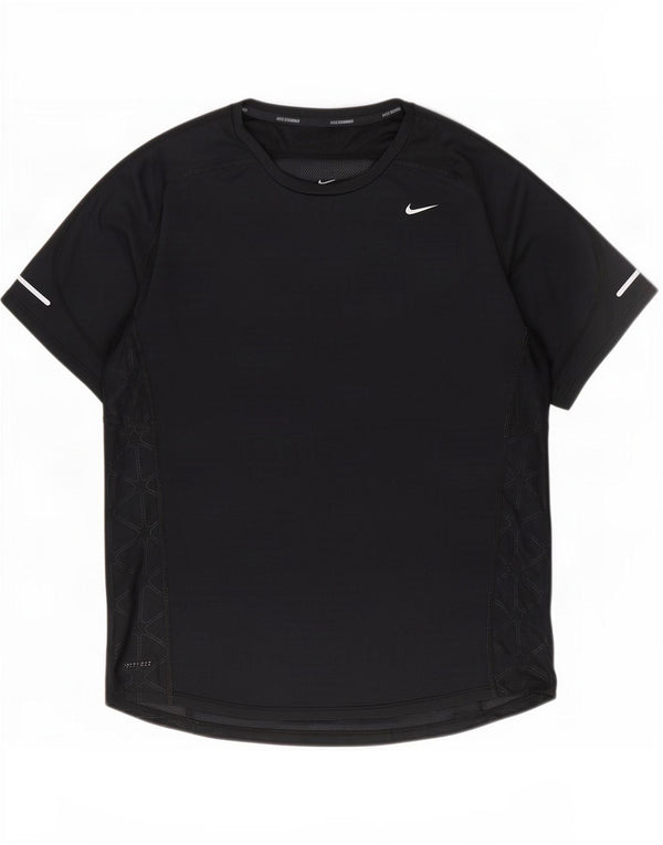 Camiseta Nike Dri Fit para hombre Top Medium Black Poliéster