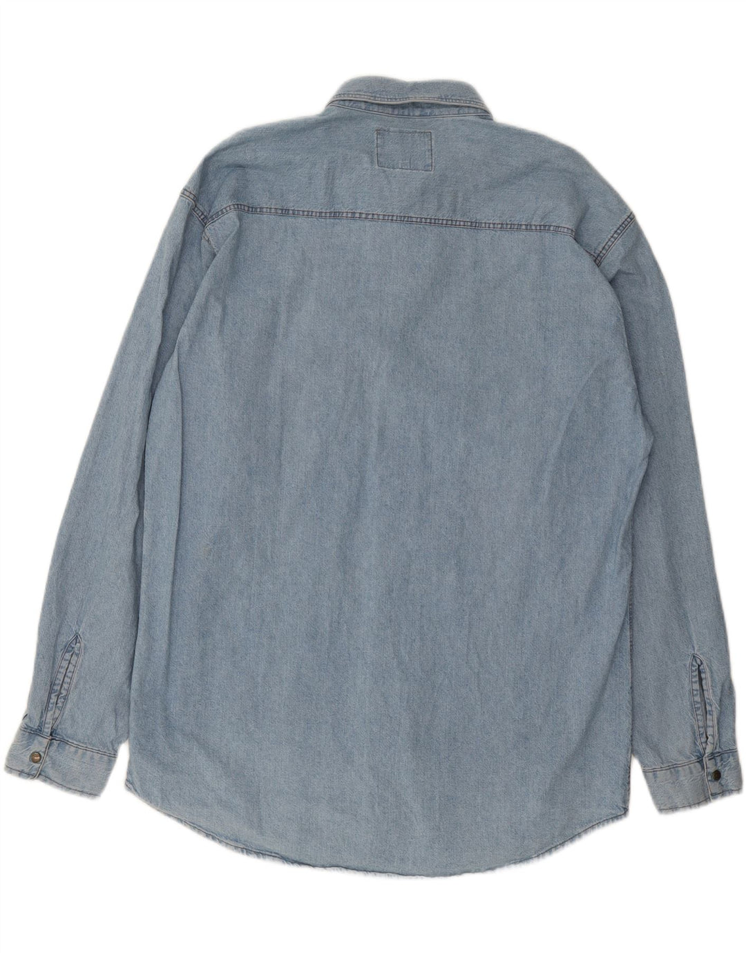 CARRERA Mens Denim Shirt XL Blue Cotton Vintage Carrera and Second-Hand Carrera from Messina Hembry 