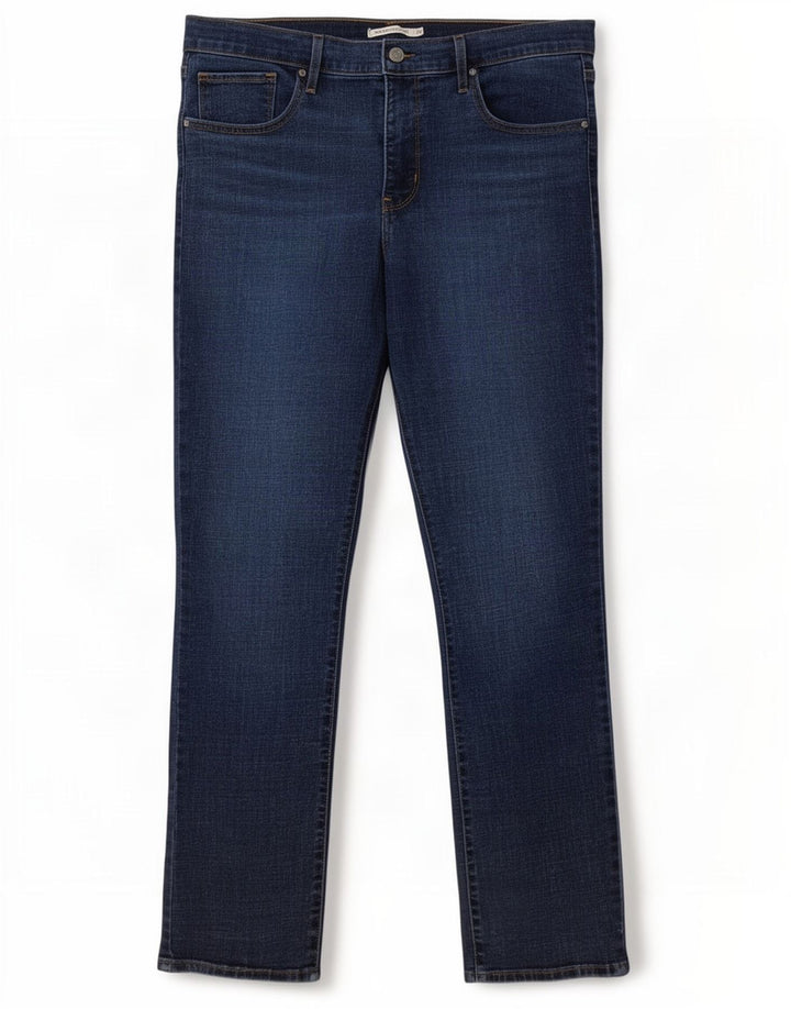 Levi's 314 Shaping Straight Jeans para mujer W32 L30 Azul