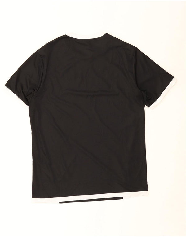 Camiseta Puma Top Medium Black Colorblock para hombre