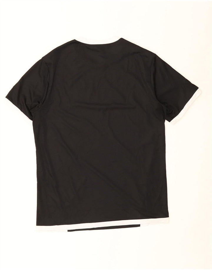 Camiseta Puma Top Medium Black Colorblock para hombre