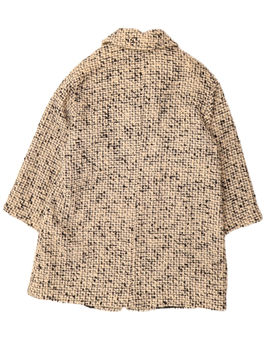 PERTE BY KRIZIA Abrigo extragrande para mujer Talla 21 Medio beige moteado