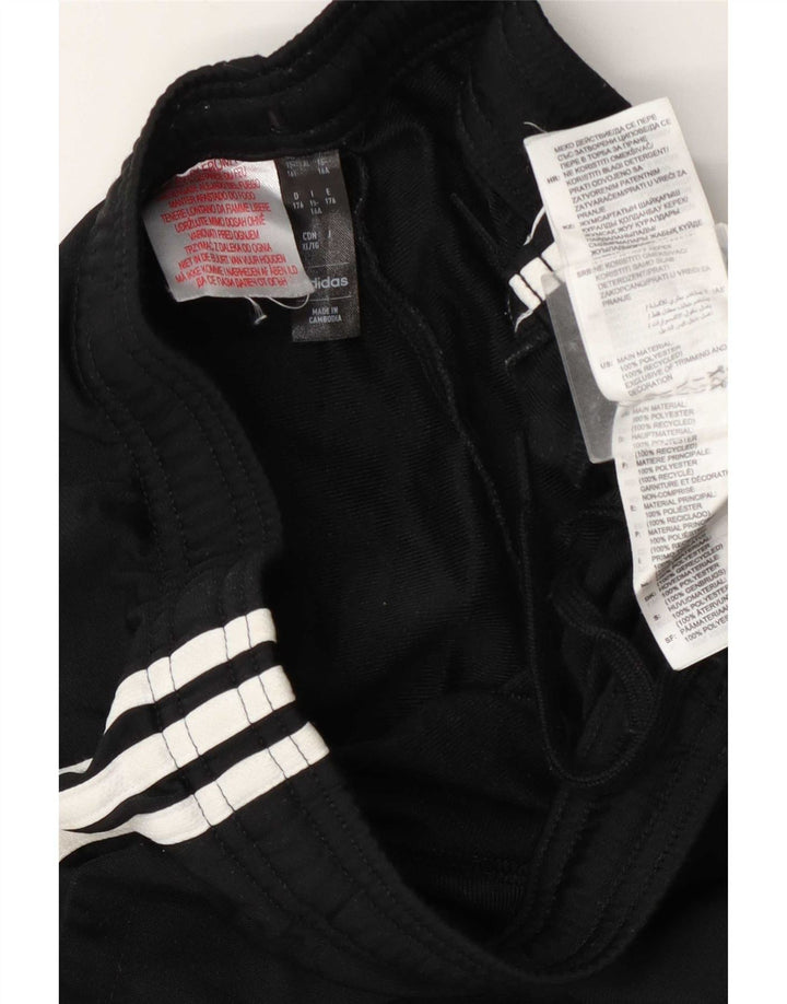 Adidas Pantalón Chándal Niño 15-16 Años Negro Poliéster